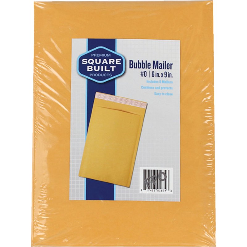 6x9 Inch Bubble Mailer - Self-Sealing Cushioning Packaging for Shipping