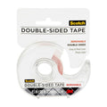 Double-Sided Removable Tape - Clear, 1/2 in. x 300 in., Includes Dispenser