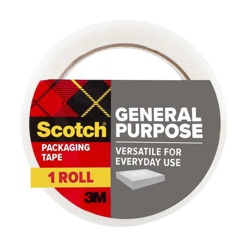 Shipping Packaging Tape 1.88 x 54.6 Yards Refill Roll - Heavy Duty Sealing