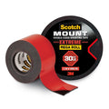 Heavy Duty Double-Sided Mounting Tape Holds Up to 30 lbs Indoor Outdoor Black