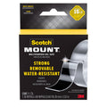 Heavy Duty Clear Mounting Tape - Holds Up to 15 lbs for Walls & Decor