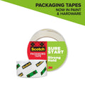 Clear Packaging Tape 1.88 in. x 54.6 yd. Strong Packing Tape Roll