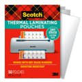 Thermal Laminating Pouches 50 Sheets, 3 Mil for Documents & Cards