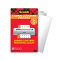 Legal Size Thermal Laminating Pouches - 8.5 x 14 Inches, Pack of 20