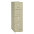 22-Inch Deep Letter File Cabinet with 4 Lockable Drawers - Beige