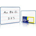 Mini Magnetic Dry Erase Whiteboard with Lines 9x12 - Portable & Reusable