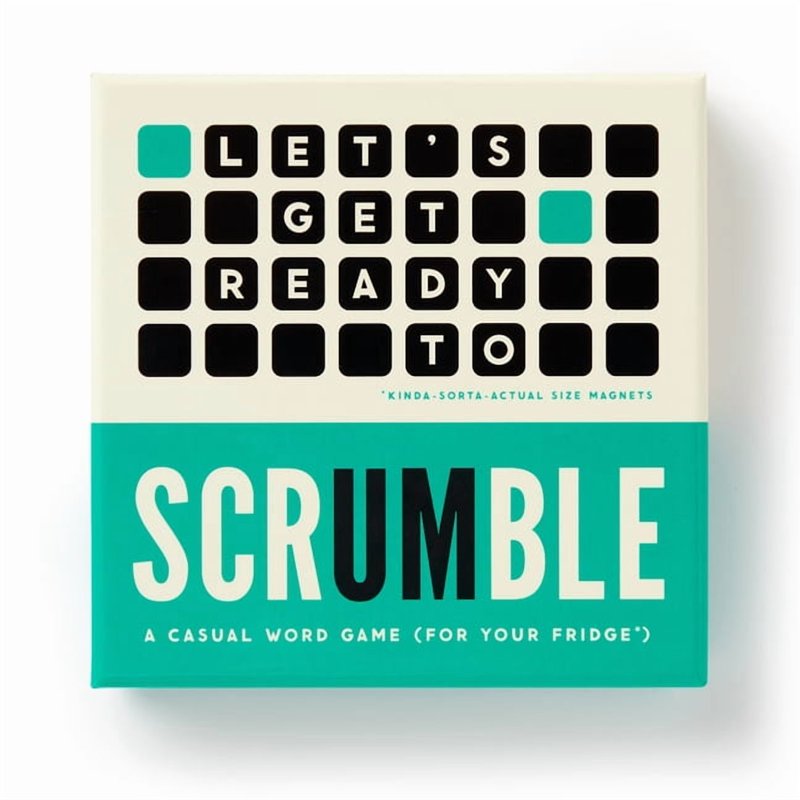 Magnetic Fridge Word Game - Crosswords & Passively Play