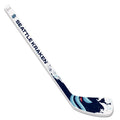 Seattle Kraken Mini Hockey Stick - Splatter Design, 23 Inches, Officially Licensed