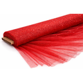 Premium Glitter Tulle Fabric Bolt 54" x 10 Yards for Wedding Decorations Crafts