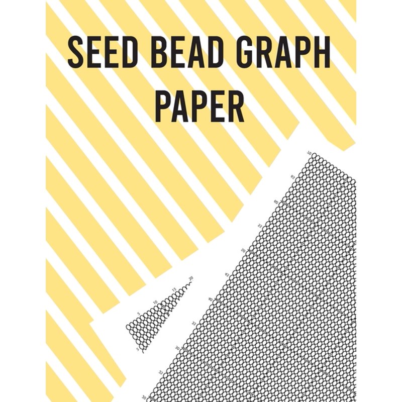 Seed Bead Graph Paper for Jewelry Design - 110 Pages for Beading Patterns