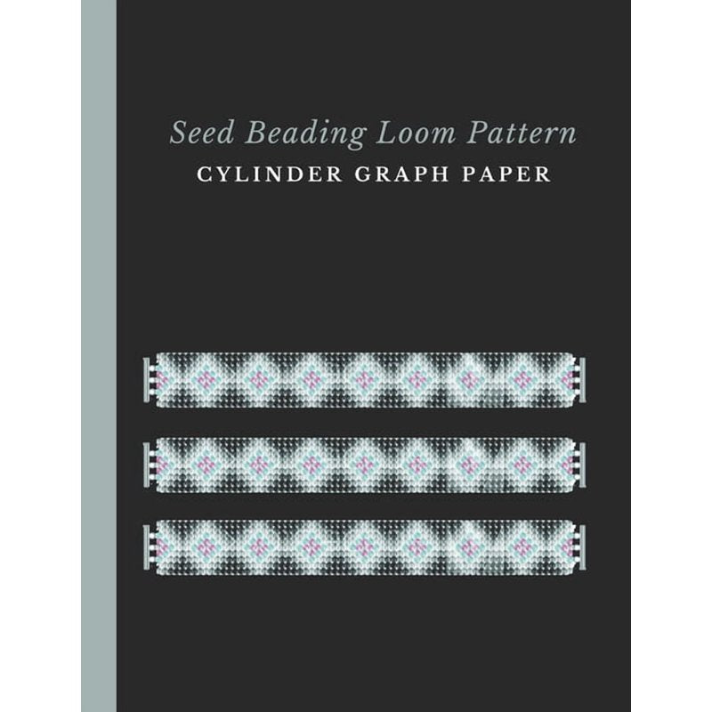 Seed Beading Loom Pattern Cylinder Graph Paper with Bonus Materials for Jewelry Design