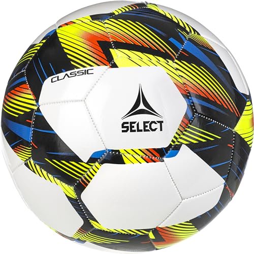 Select V24 Classic Soccer Ball, Size 4, White & Black - Variation 4