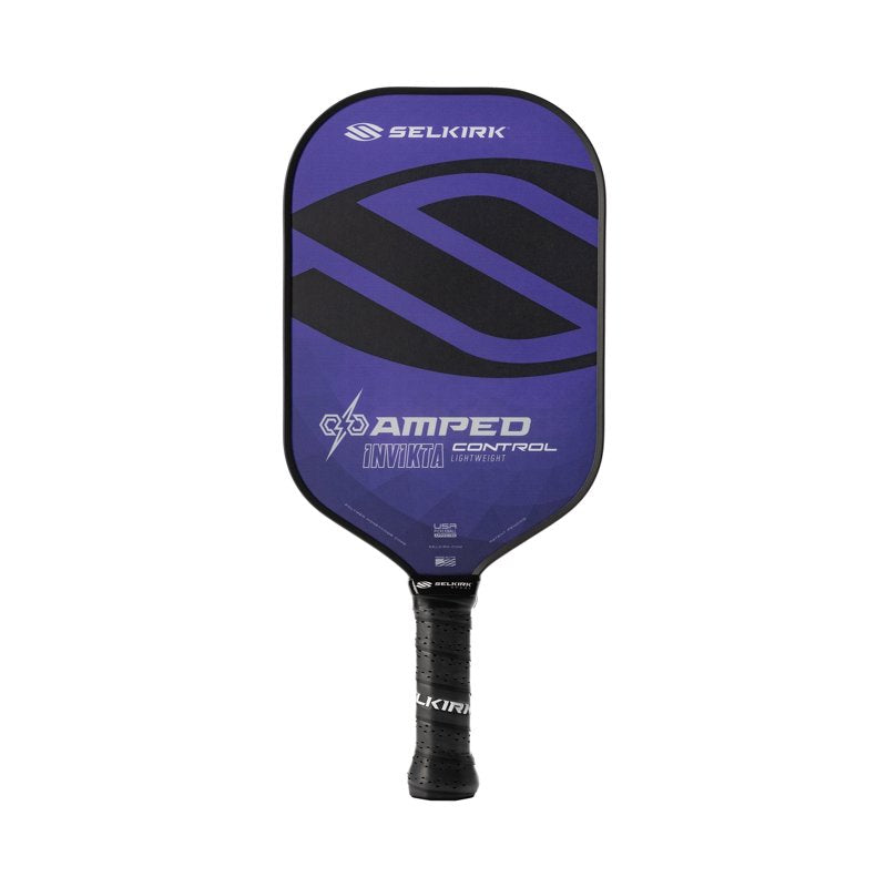 Selkirk Amped Control Pickleball Paddle - Purple Variation, Lightweight Spin & Control