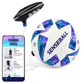 SenseBall Soccer Ball & Training App, Blue 0.9 lb - Size 3, Variation: Blue Adults & Kids