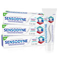 Sensodyne Sensitivity & Enamel Repair Fluoride Toothpaste - Mint Flavor, Pack of 3
