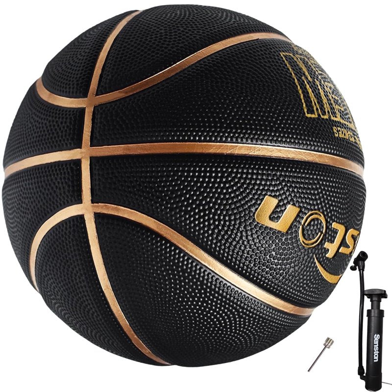 Size 7 Basketball 29.5 Inch with Pump - Indoor Outdoor Play Equipment
