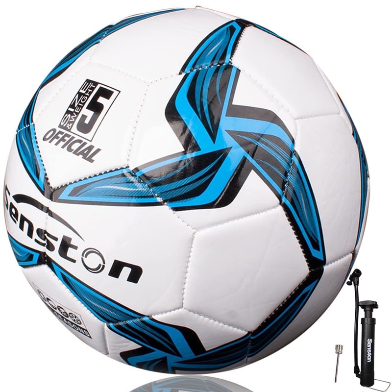 Size 5 Soccer Ball for Training & Match – Includes Pump | Senston
