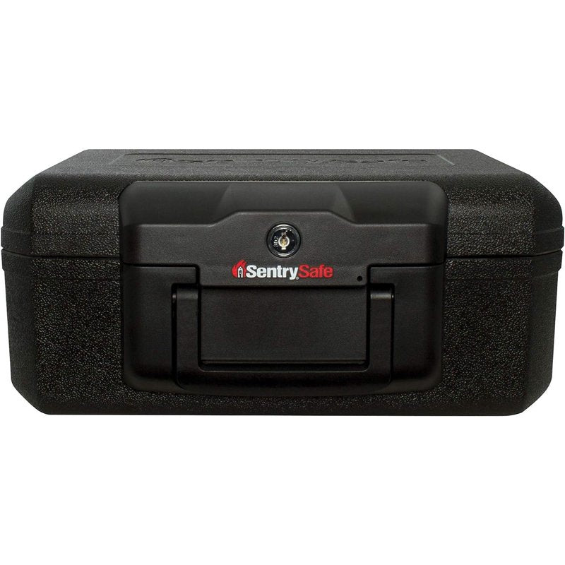 Lockable Security Chest 1200 for Home & Office - Black, 11 Inch