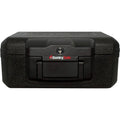 Lockable Security Chest 1200 for Home & Office - Black, 11 Inch