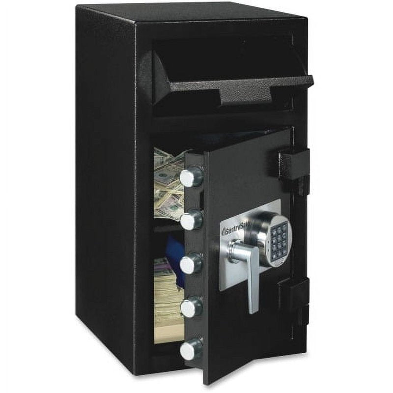 Depository Electronic Lock Safe 1.60 ft Fire & Water Resistant Security Safe