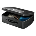 Steel Security Safe with Electronic & Key Lock - Heavy Duty Lockbox