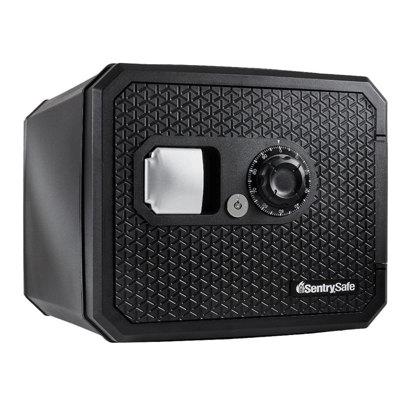 Fireproof Waterproof Security Safe with Digital Lock 0.82 Cu Ft Black