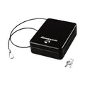 Compact Portable Steel Safe for Travel and On-the-Go Security - Black
