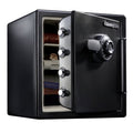 Fire & Water Resistant Security Safe 1.2 Cu Ft with Combination Lock