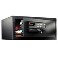 Digital Card Swipe Security Safe 1.09 Cu. Ft. with Key Lock & LED Light