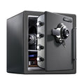 Fire and Water Resistant Security Safe 1.2 Cu Ft with Combination Lock