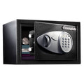 Security Safe with Digital Keypad Lock 0.58 Cu Ft Black