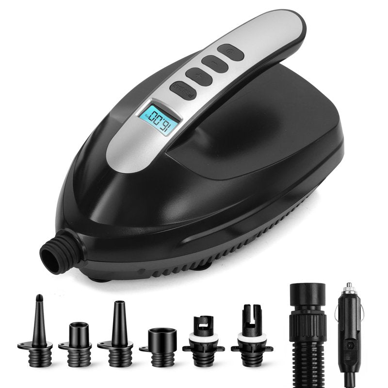 Electric Air Pump Compressor for Inflatable Stand-Up Paddle Boards & Water Sports