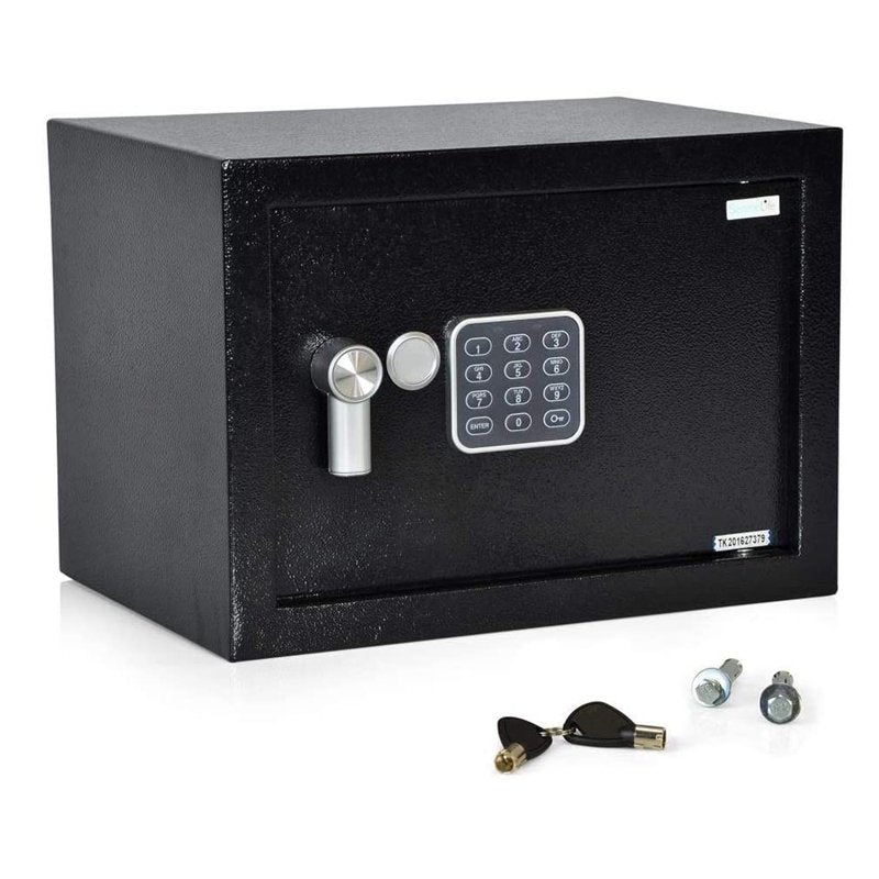 Digital Safe & Lock Box for Home Office Jewelry Cash Security - 12.2"