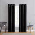 Blackout Curtain Panels Set of 2 - Room Darkening Window Drapes