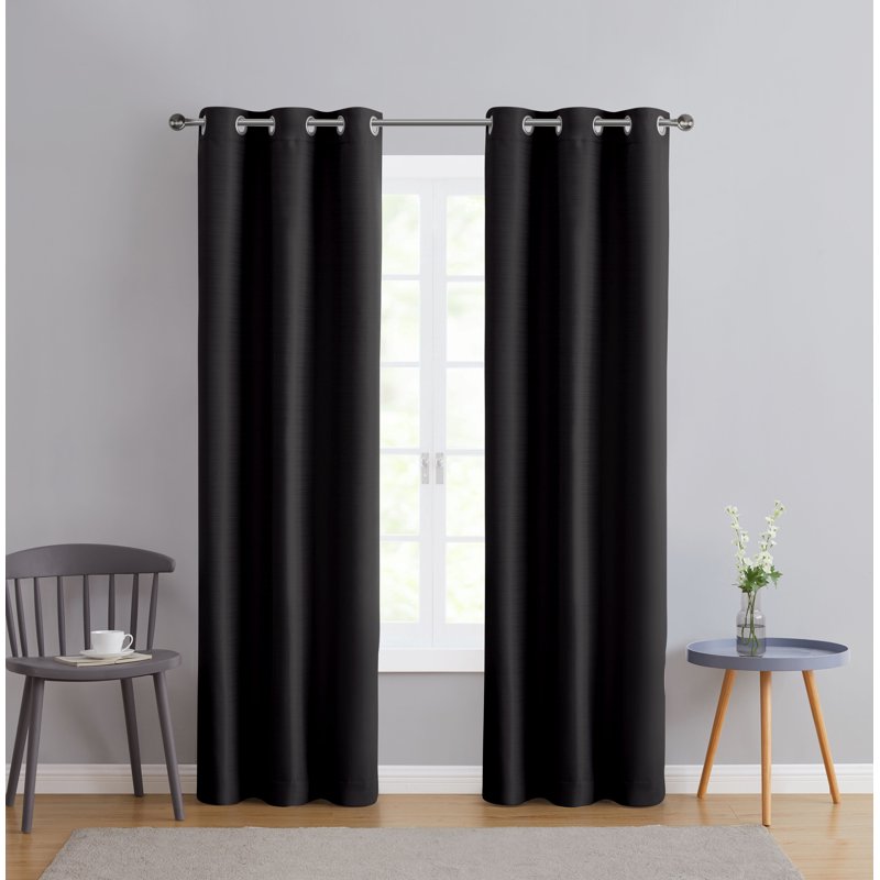 Blackout Curtain Panels Set of 2 - Room Darkening Window Drapes