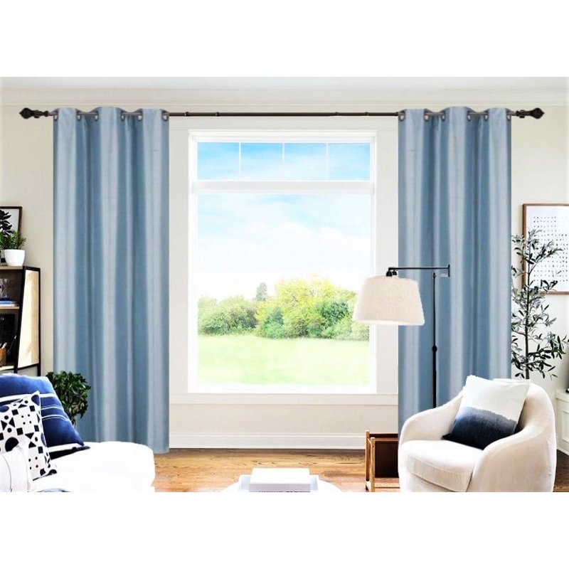 Blackout Window Curtain Panels - Room Darkening, Insulating, Noise Reducing, 84 Inches