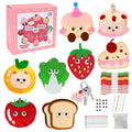 Kids Sewing Kit with 8 DIY Projects for Beginners Ages 5-12 - Creative Arts & Crafts Set
