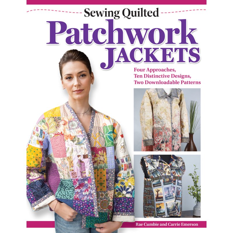 Quilted Patchwork Jacket Sewing Patterns with 10 Designs & 2 Downloadable Templates