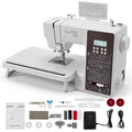 Computerized Sewing Machine with 300 Stitches & Wide Extension Table