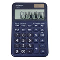 10 Digit Blue Desktop Calculator with Currency & Tax Functions