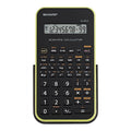 Scientific Calculator with Hard Case - Sharp EL-501XBGR, 131 Functions for Math & Science