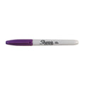 Permanent Marker Pen - Fine Point, Water-Resistant, Vivid Purple Ink