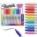 Bright Color Permanent Markers - Fine Point, 12 Count for Art & Craft