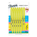 Highlighters Fluorescent Yellow Chisel Tip 12 Pack - Office & School Supplies