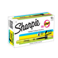 Retractable Fluorescent Highlighters Set - Chisel Tip, Bright Colors, 12 Pack