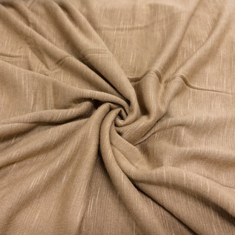 Jersey Rayon Fabric - Lightweight Slub Craft Material in Multiple Colors, 60" x 3 Yards