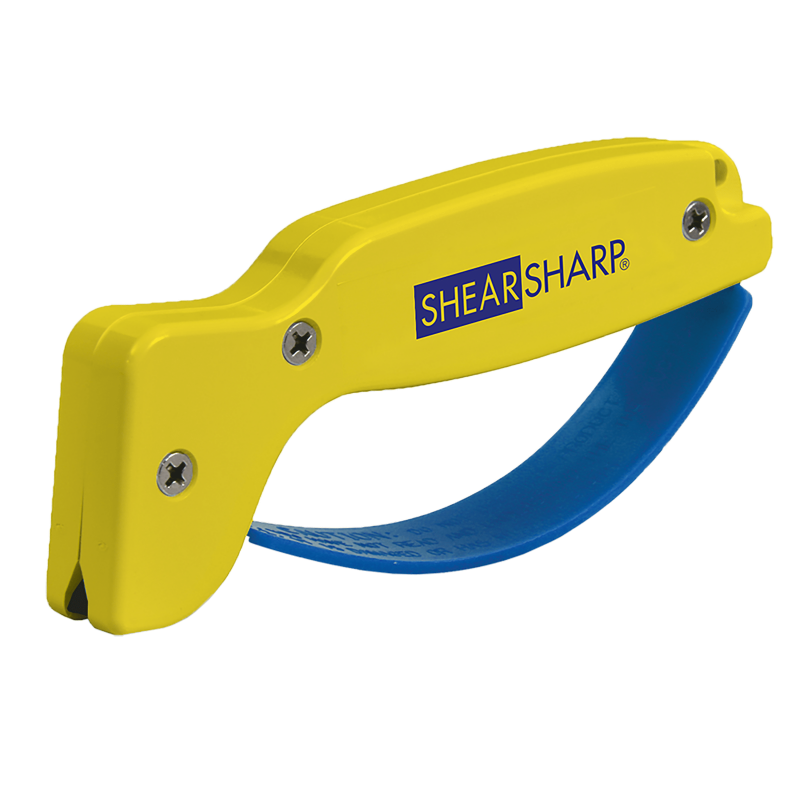 Scissors Sharpener - Reversible Tungsten Carbide Blade, Hand Safe, Easy to Clean