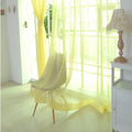 Sheer Canopy Bed Curtains Panels - Home Decor Voile Valance for Wedding