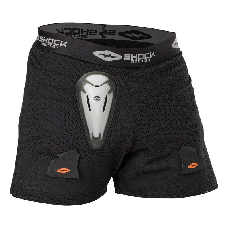Men's Hockey Supporter Shorts with BioFlex Cup - Ventilated Athletic Protective Gear