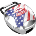 Heavy Duty Ventilated Mouthguard Case with Carabiner - Stars and Stripes